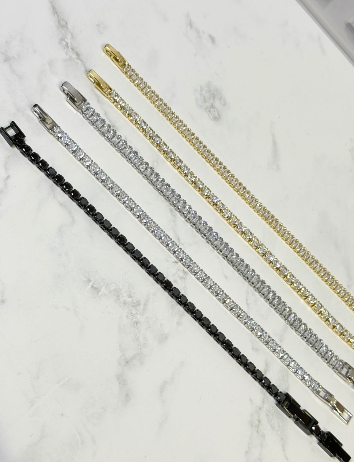 Pulsos Tennis Laminado 18k