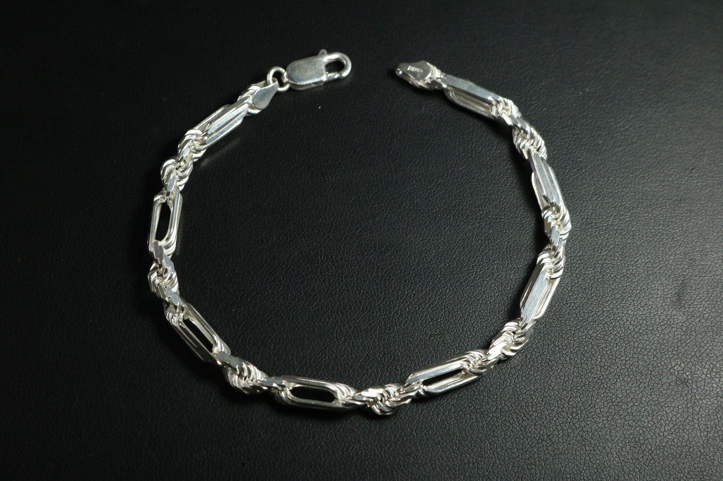 Torzal Fígaro 5mm 18cm Plata .925