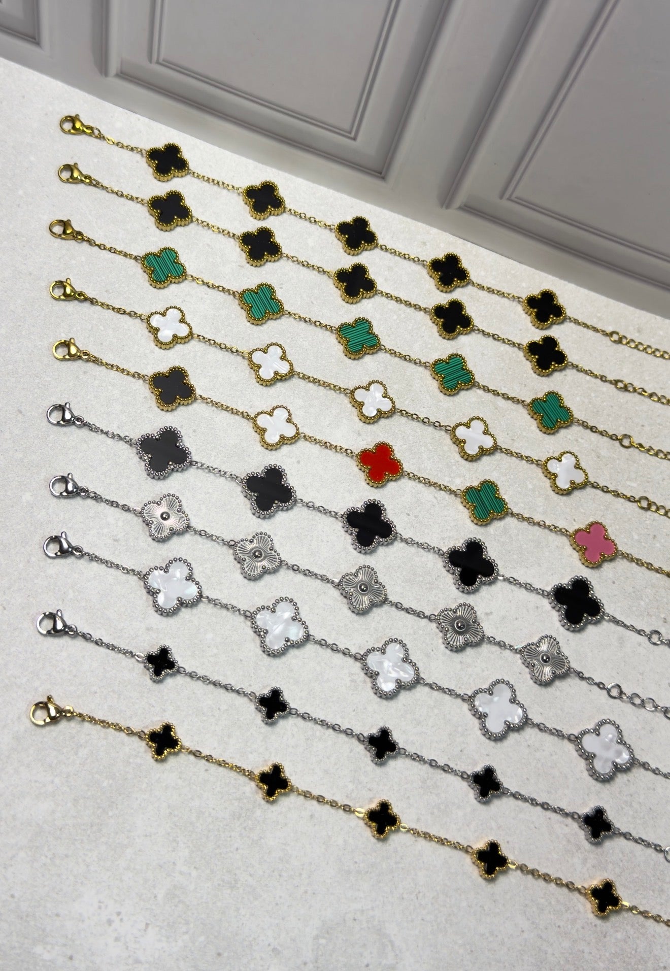 Paquete Trébol Laminado 18k